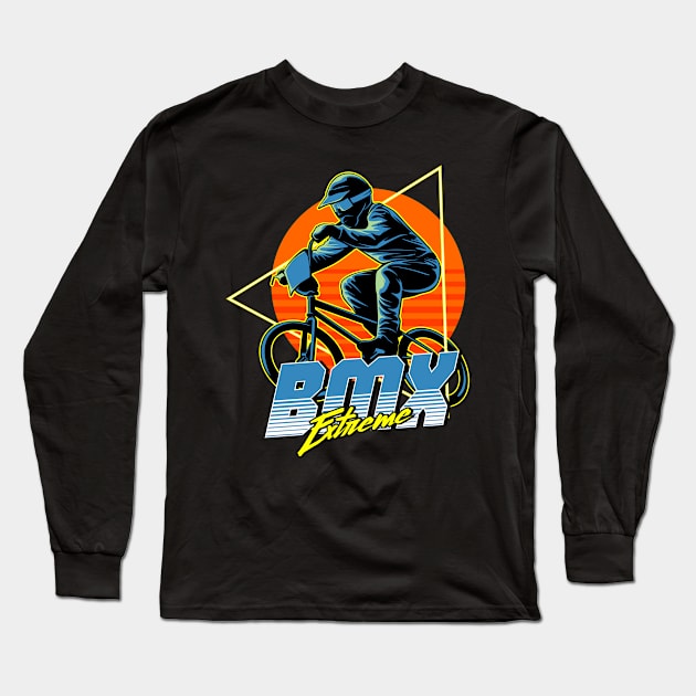 BMX Extreme Long Sleeve T-Shirt by D3monic